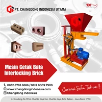 Mesin Cetak Bata Interlocking Brick Hydrolik