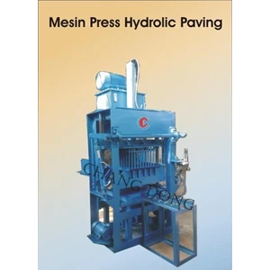 Mesin Cetak Batako Hydraulic Kapasitas 6 - 12 pcs/ press