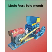 Mesin Press Bata Merah Kapasitas 6000 - 10.000 biji/ hari (Diesel 24 hp)
