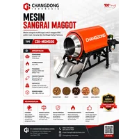 Mesin Sangrai Maggot CDI-SM100 Changdong 