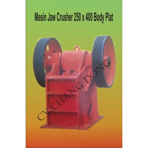 Mining machine Jaw Crusher 250 X 400 Body Plate