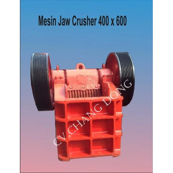 Mesin Pertambangan Jaw Cruhser 400 X 600 Body Plat