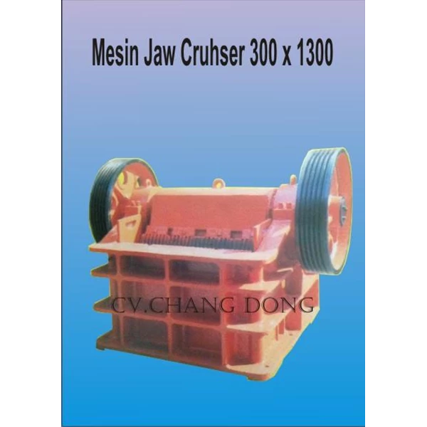 Mesin Pemecah Batu Jaw Cruhser 300 X 1300