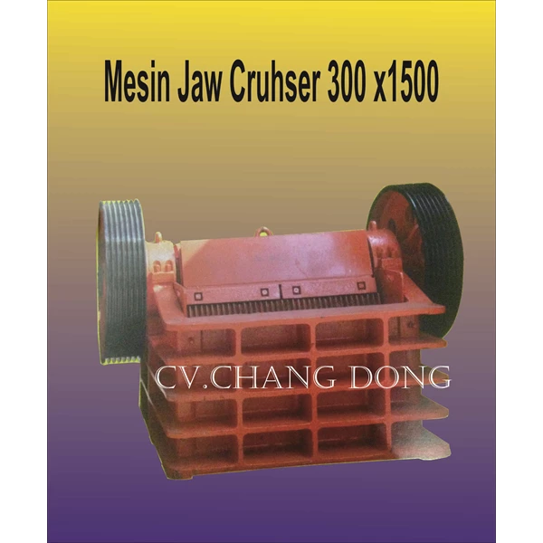 Mesin Batu Jaw Cruhser 300 X 1500