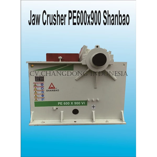 Mesin Pemecah Batu Jaw Crusher PE600x900 Sanbo