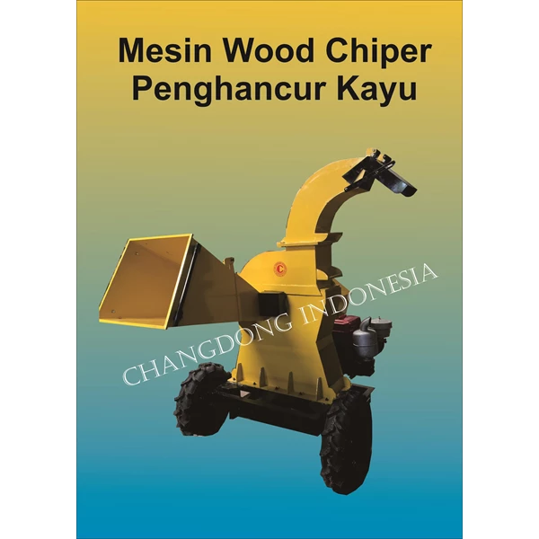 Wood Cutting Machine Model CD-5 WC Capacity 3 Tons/Hour