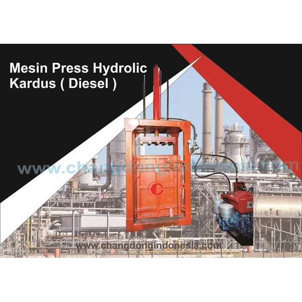 Hydrolic Cardboard Press Machine (Diesel)