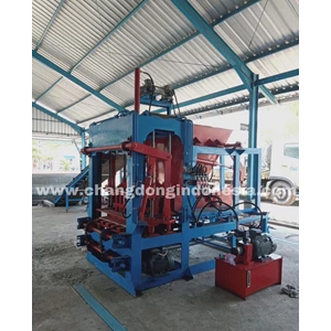 Mesin cetak paving block full otomatis