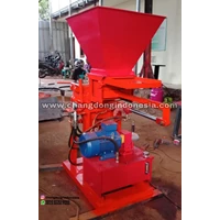 Semi Automatic (Double Hydraulic) Interlock Brick Machine